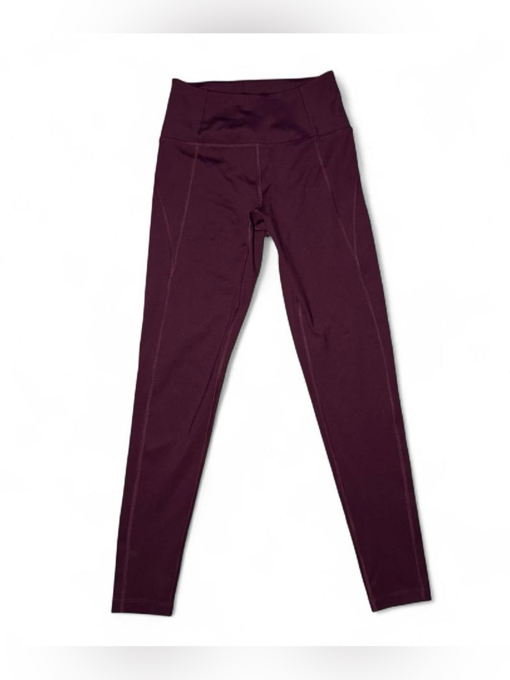 Girlfriend Collective burgundy yoga gym leggings size small ☮️